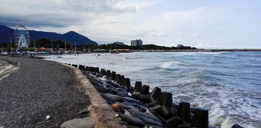 silver-beach-ramsar-کاماپرس