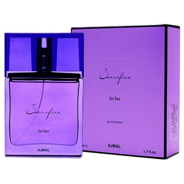 سکری فایس فور هر ادو پرفیوم زنانه اجمل (Sacrifice for Her Eau de Parfum For Women Ajmal) کاماپرس