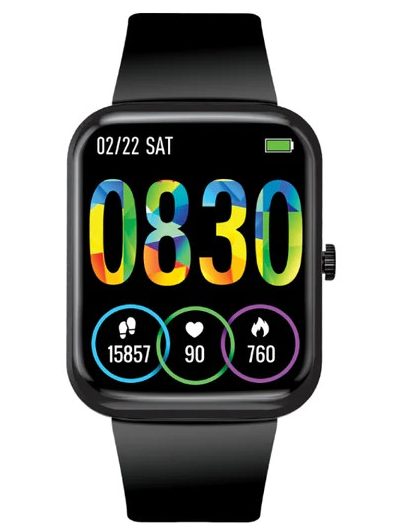 ساعت هوشمند پرومیت با مدل XWATCH-B18.BLACK-کاماپرس