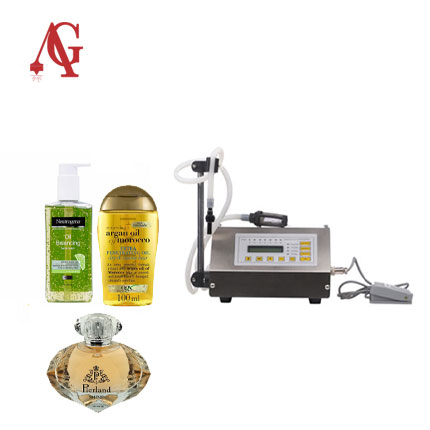 دستگاه پرکن انواع مایعات رقیق تک نازل تا حجم 3500 میلی‌لیتر با پدال