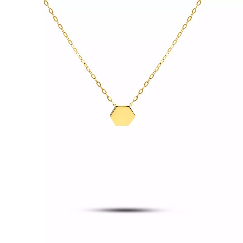 گردنبند طلا زنجیری هیلکس-کاماپرس