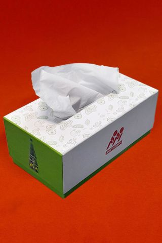 خرید جعبه دستمال کاغذی - کاماپرس